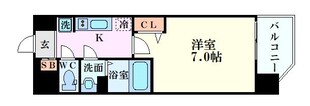 プレミアムコート阿波座WESTの物件間取画像